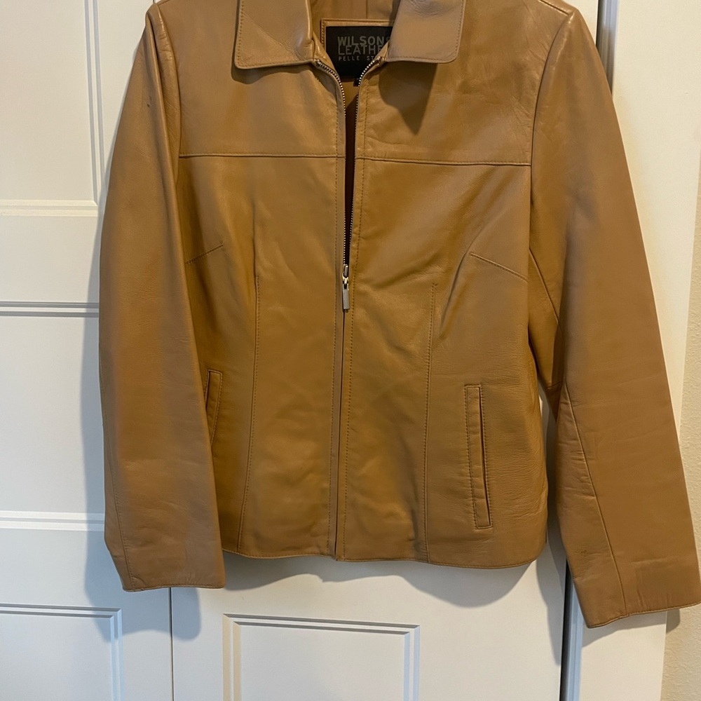Wilson Leather Tan Jacket